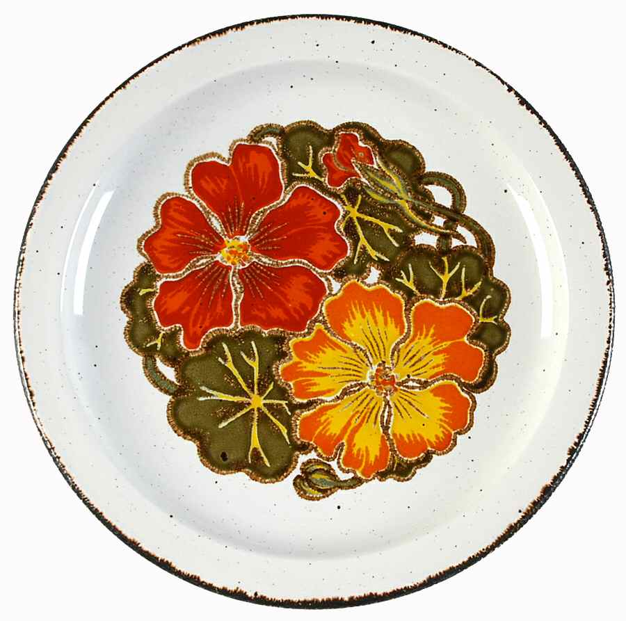 Nasturtium Luncheon Plate by W R Midwinter Ltd-1