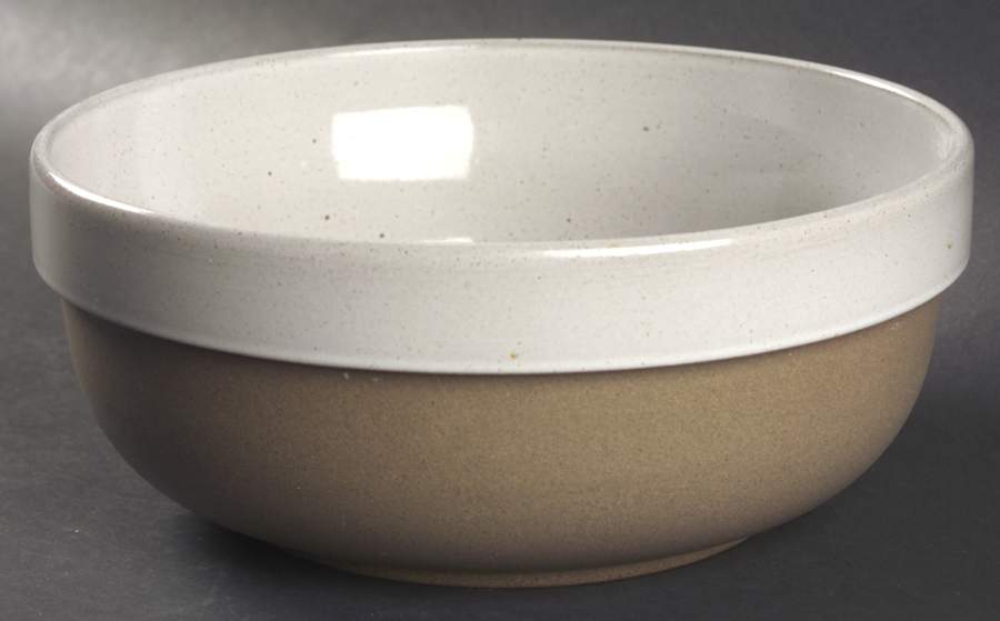 Natural 8" Round Vegetable Bowl by W R Midwinter Ltd-1