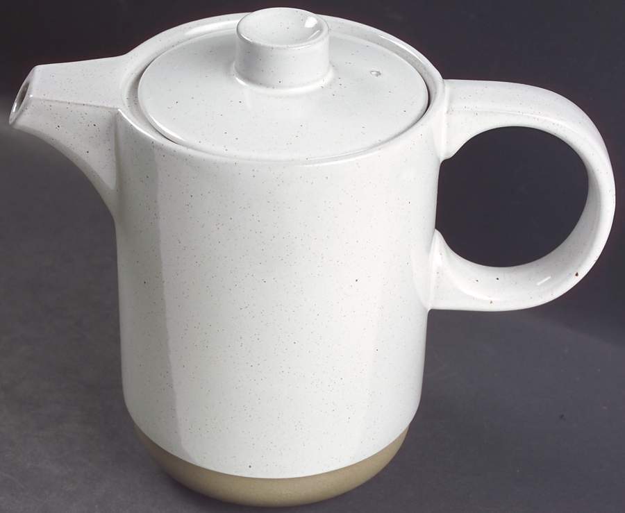 Natural Coffee Pot & Lid by W R Midwinter Ltd-1