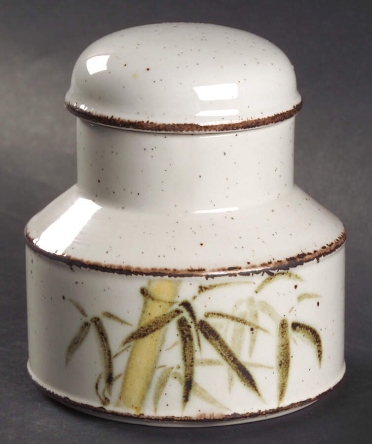 Rangoon Sugar Bowl & Lid by W R Midwinter Ltd-1