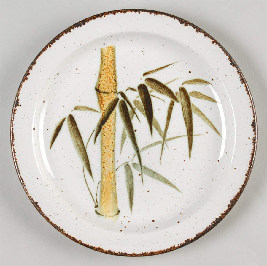 Rangoon Salad Plate by W R Midwinter Ltd-1
