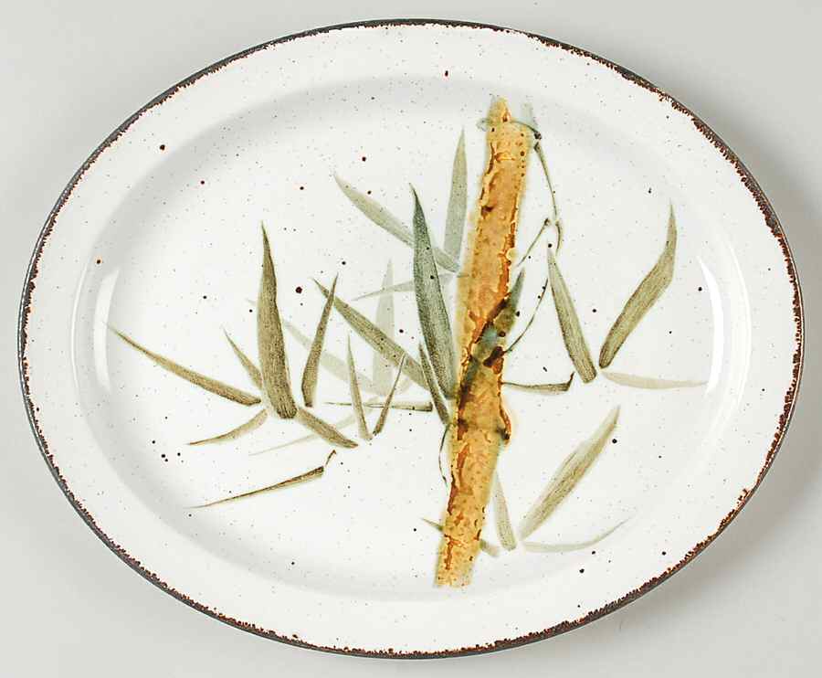 Rangoon 11" Oval Serving Platter by W R Midwinter Ltd-1