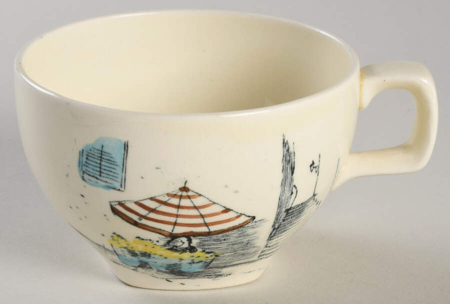 Riviera Footed Cup by W R Midwinter Ltd-1