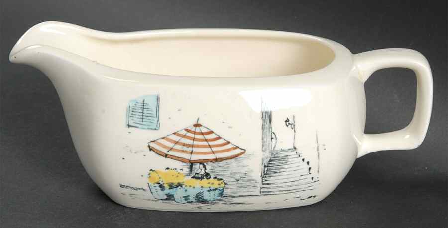 Riviera Gravy Boat by W R Midwinter Ltd-1