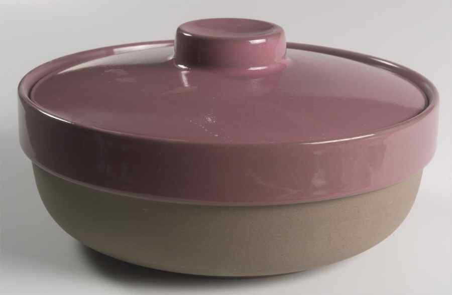Rose Quartz 2 Qt Round Covered Casserole by W R Midwinter Ltd-1