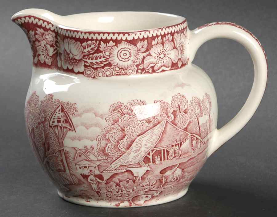 Rural England Red Creamer by W R Midwinter Ltd-1