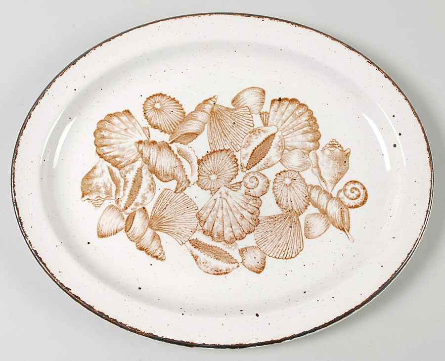 Seascape 11" Oval Serving Platter by W R Midwinter Ltd-1