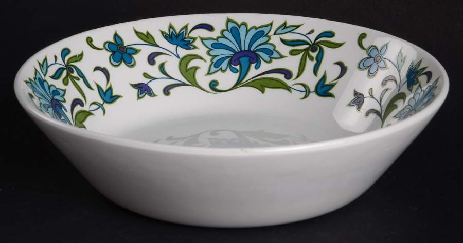 Spanish Garden (Rim) Fruit/Dessert (Sauce) Bowl by W R Midwinter Ltd-1