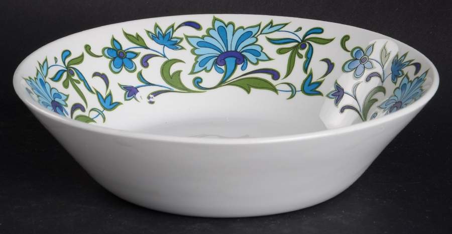 Spanish Garden (Rim) Coupe Cereal Bowl by W R Midwinter Ltd-1