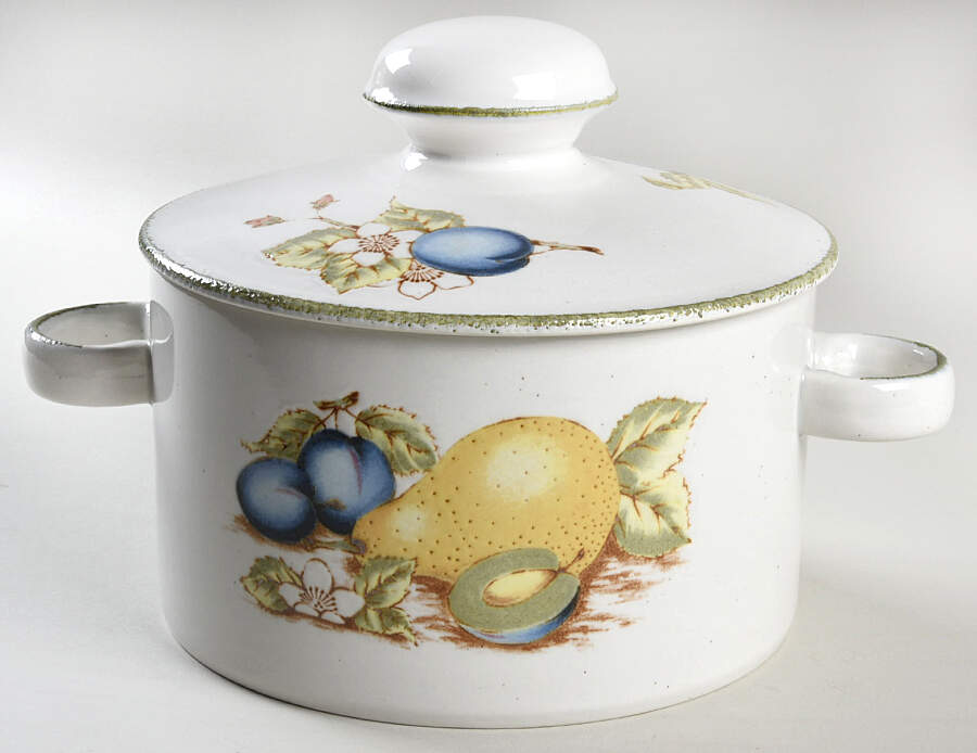 Still Life 1.5 Qt Round Covered Casserole by W R Midwinter Ltd-1
