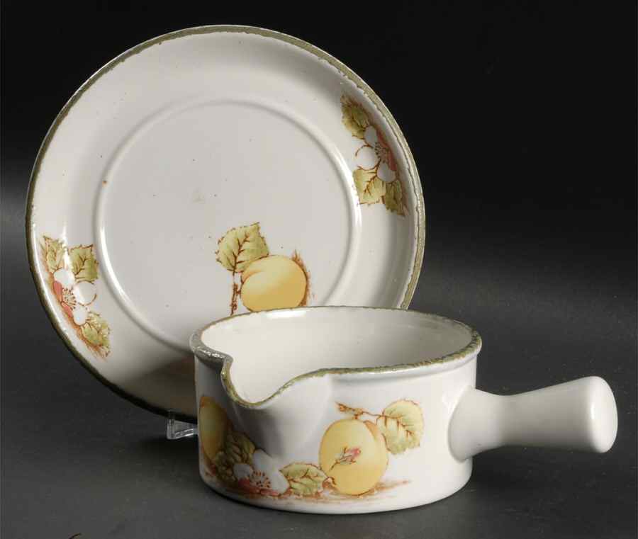 Still Life Gravy Boat & Underplate by W R Midwinter Ltd-1