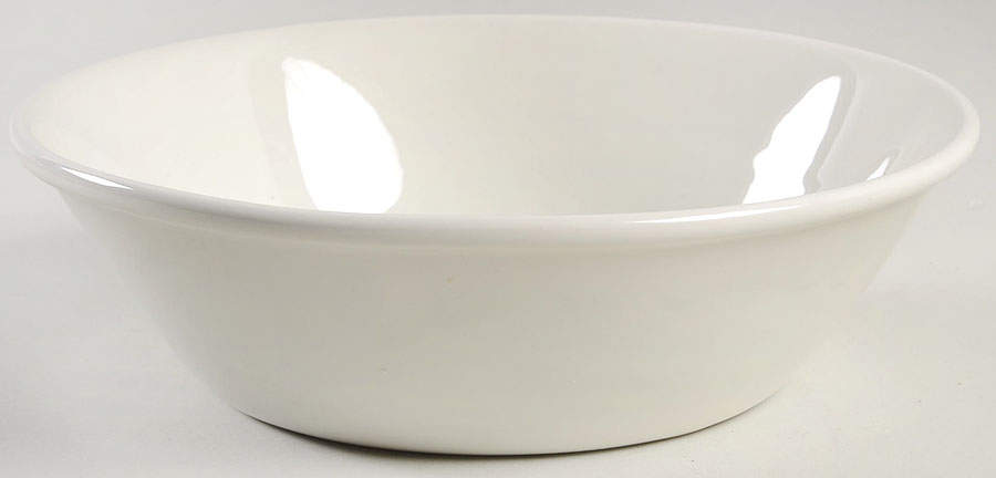 Stonehenge White 8" Round Vegetable Bowl by W R Midwinter Ltd-1