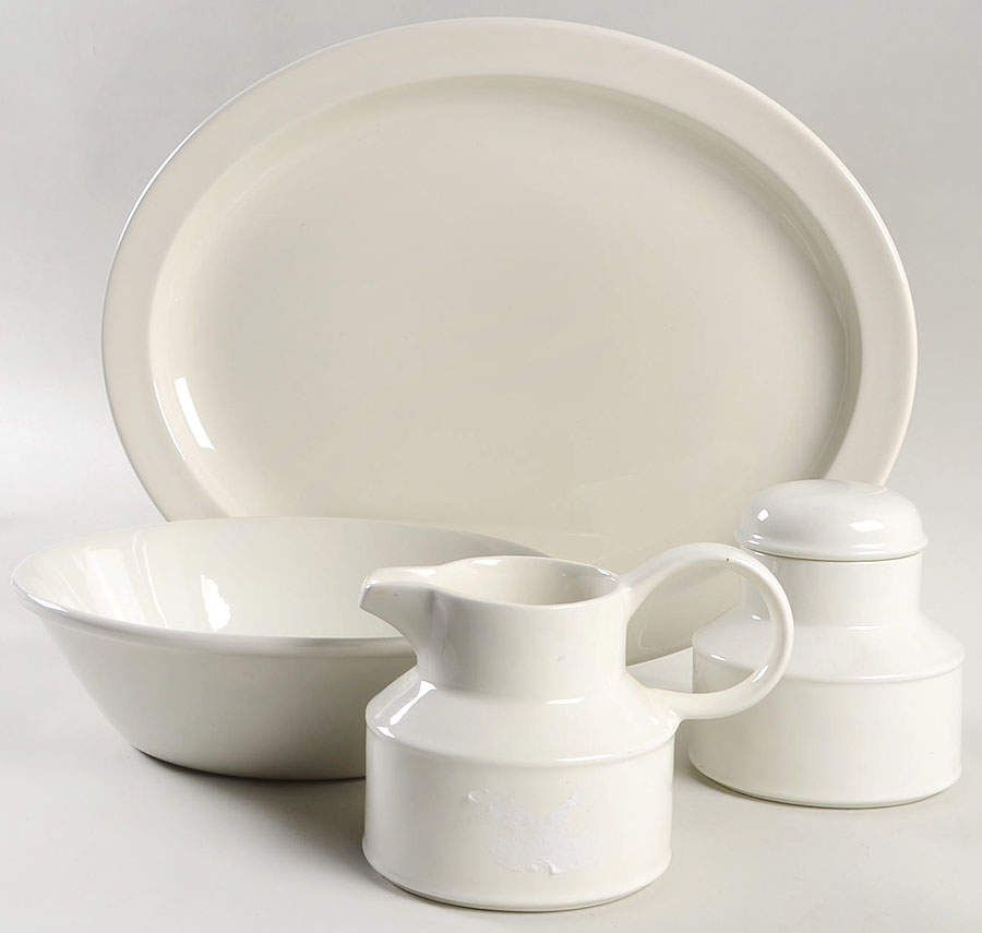 Stonehenge White 5 Piece Hostess Set by W R Midwinter Ltd-1