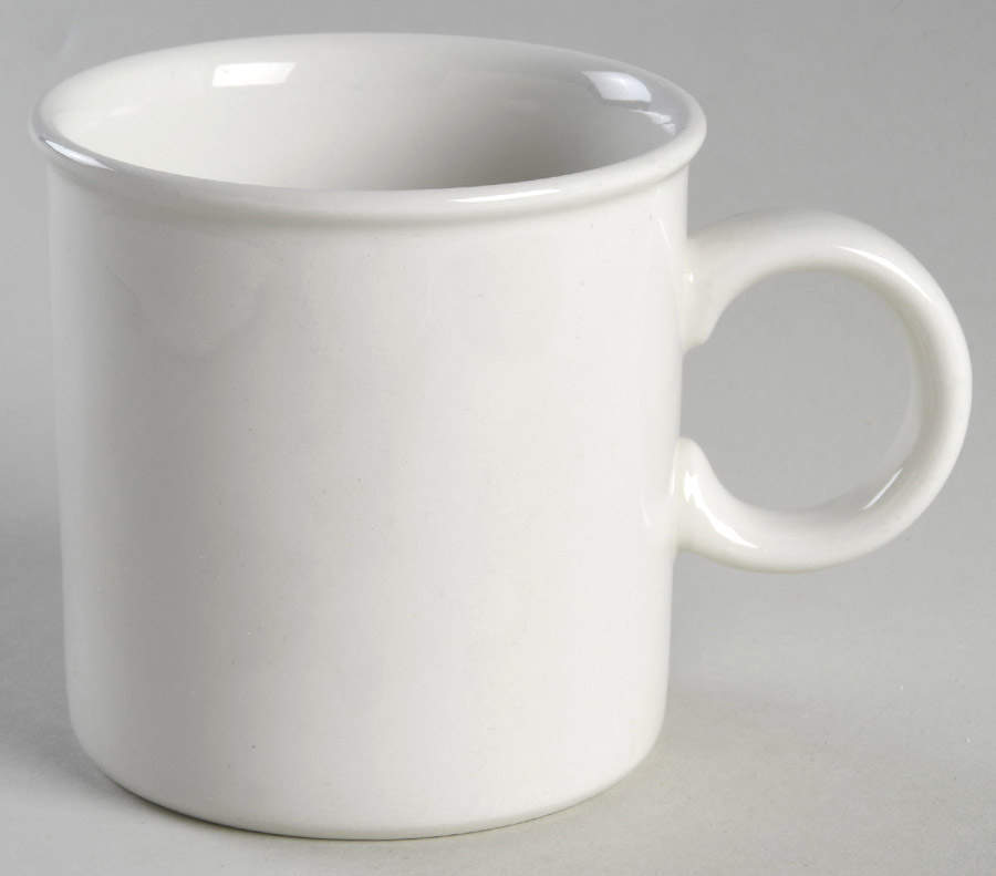 Stonehenge White Mug by W R Midwinter Ltd-1