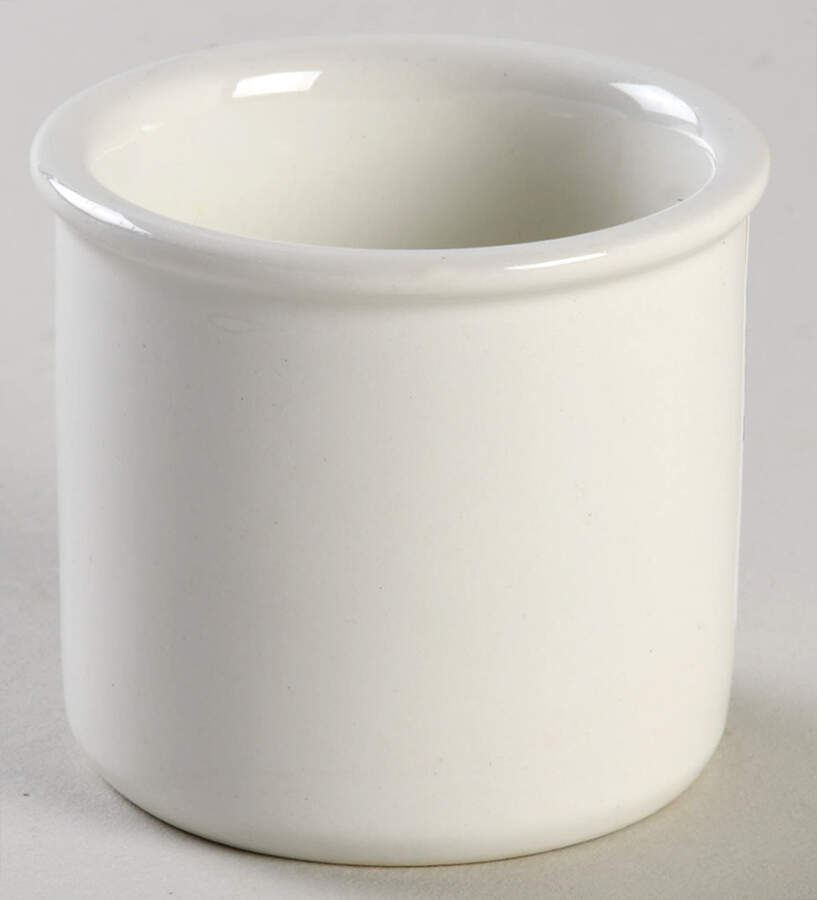 Stonehenge White Single Egg Cup by W R Midwinter Ltd-1
