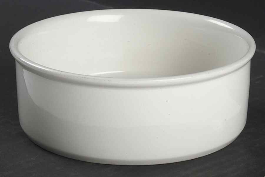Stonehenge White Oatmeal Bowl by W R Midwinter Ltd-1