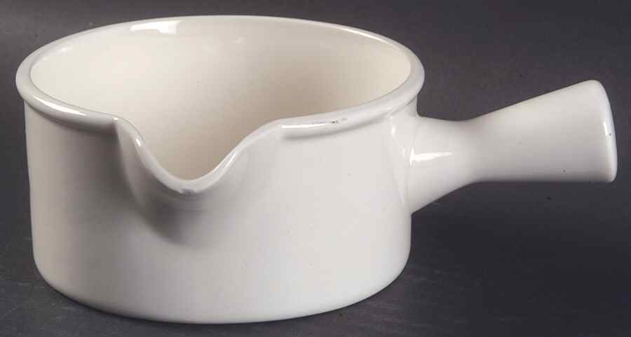 Stonehenge White Gravy Boat by W R Midwinter Ltd-1