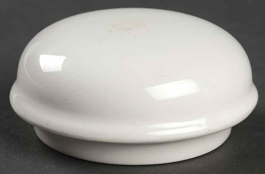 Stonehenge White Lid for Sugar Bowl by W R Midwinter Ltd-1