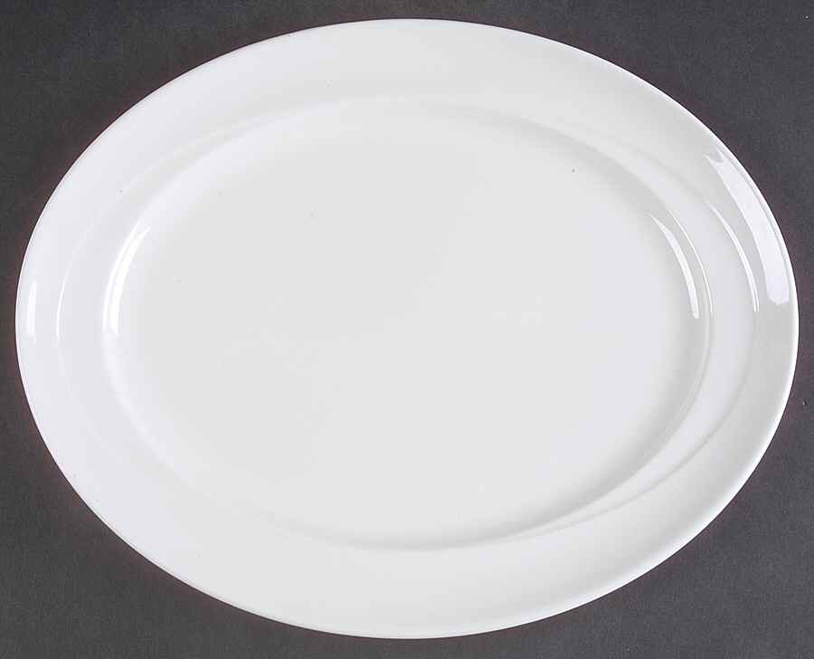Style 12" Oval Serving Platter by W R Midwinter Ltd-1
