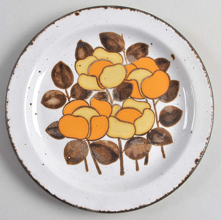 Summer Bread & Butter Plate by W R Midwinter Ltd-1