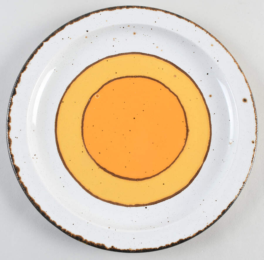 Sun 12" Chop Plate (Round Platter) by W R Midwinter Ltd-1