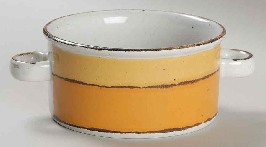 Sun Flat Cream Soup Bowl by W R Midwinter Ltd-1