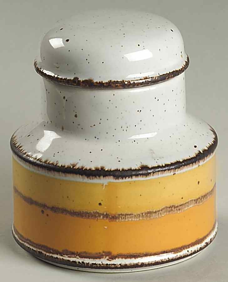 Sun Mini Sugar Bowl & Lid by W R Midwinter Ltd-1