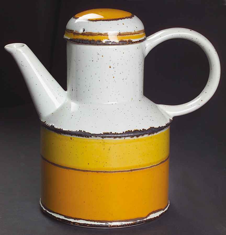 Sun Coffee Pot & Lid by W R Midwinter Ltd-1