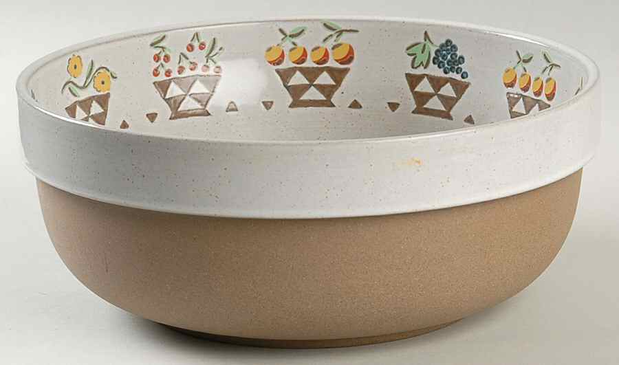 Terrene 8" Round Vegetable Bowl by W R Midwinter Ltd-1