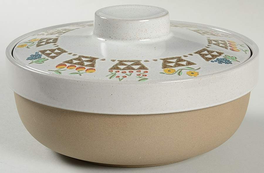 Terrene Round Covered Vegetable by W R Midwinter Ltd-1