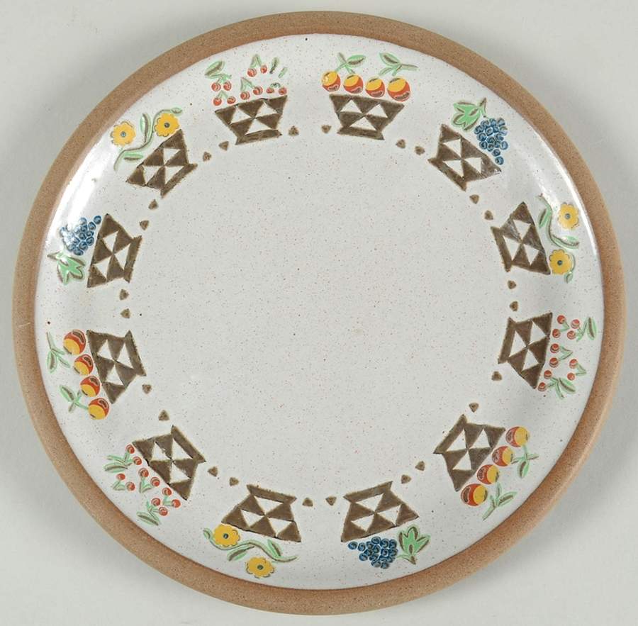 Terrene Luncheon Plate by W R Midwinter Ltd-1