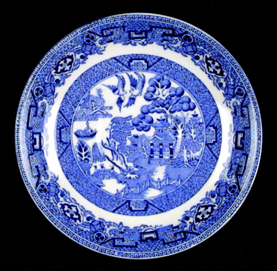 Willow Blue Saucer by W R Midwinter Ltd-1