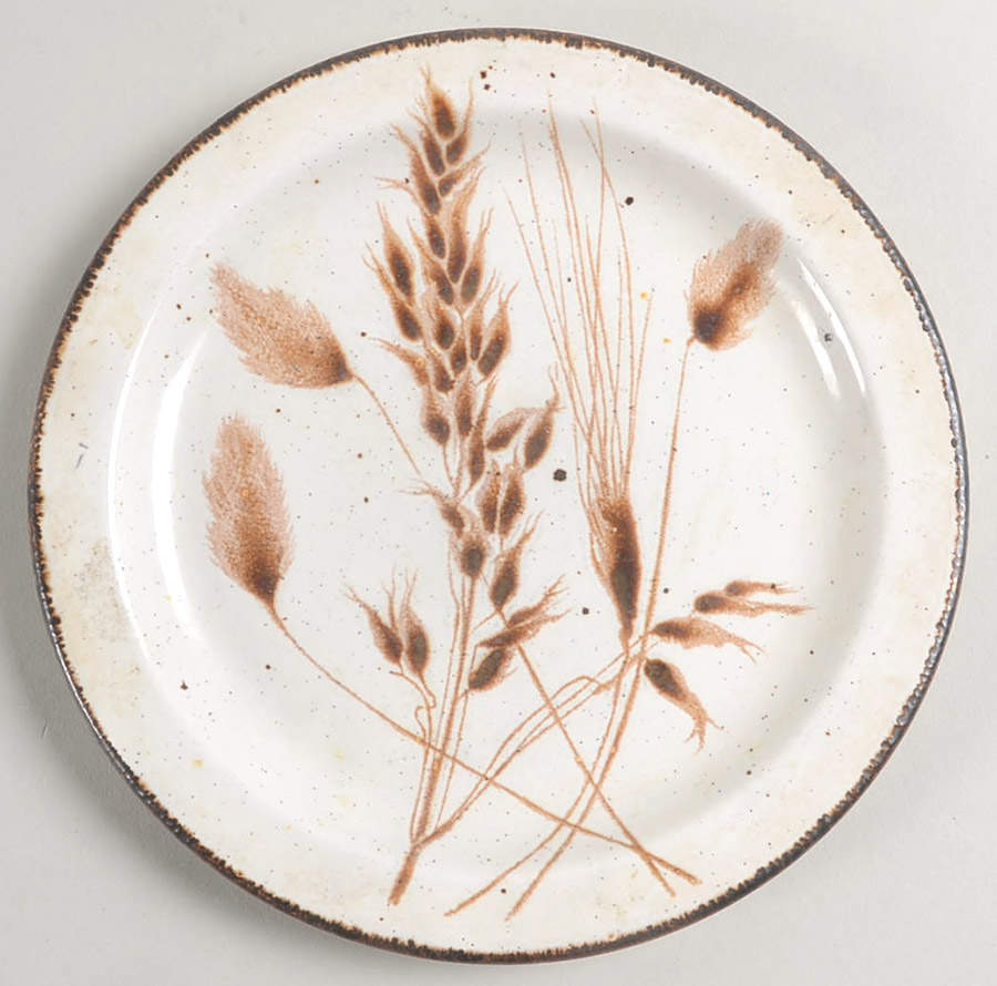 Wild Oats Stonehenge Bread & Butter Plate by W R Midwinter Ltd-1