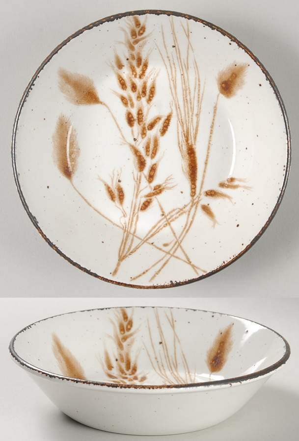 Wild Oats Stonehenge Fruit/Dessert (Sauce) Bowl by W R Midwinter Ltd-1