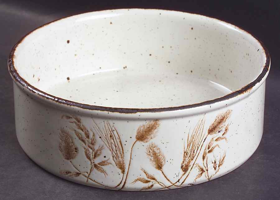 Wild Oats Stonehenge 8" Round Vegetable Bowl by W R Midwinter Ltd-1