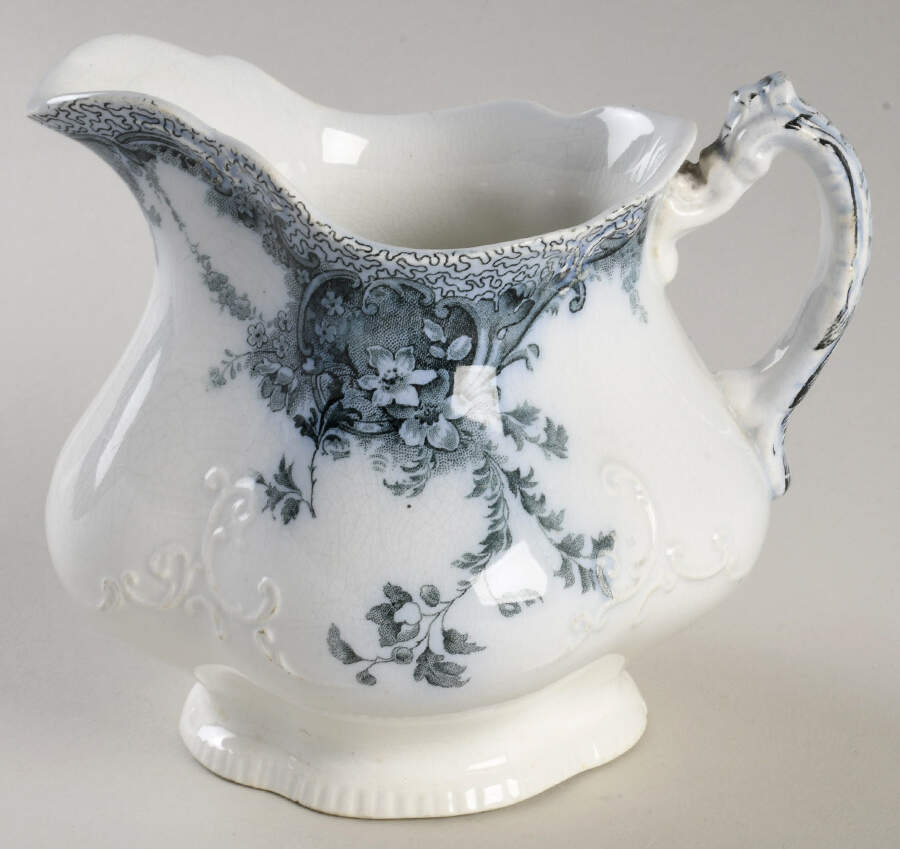 Albemarle-Medway Blue (Transferware) Creamer by Alfred Meakin-1