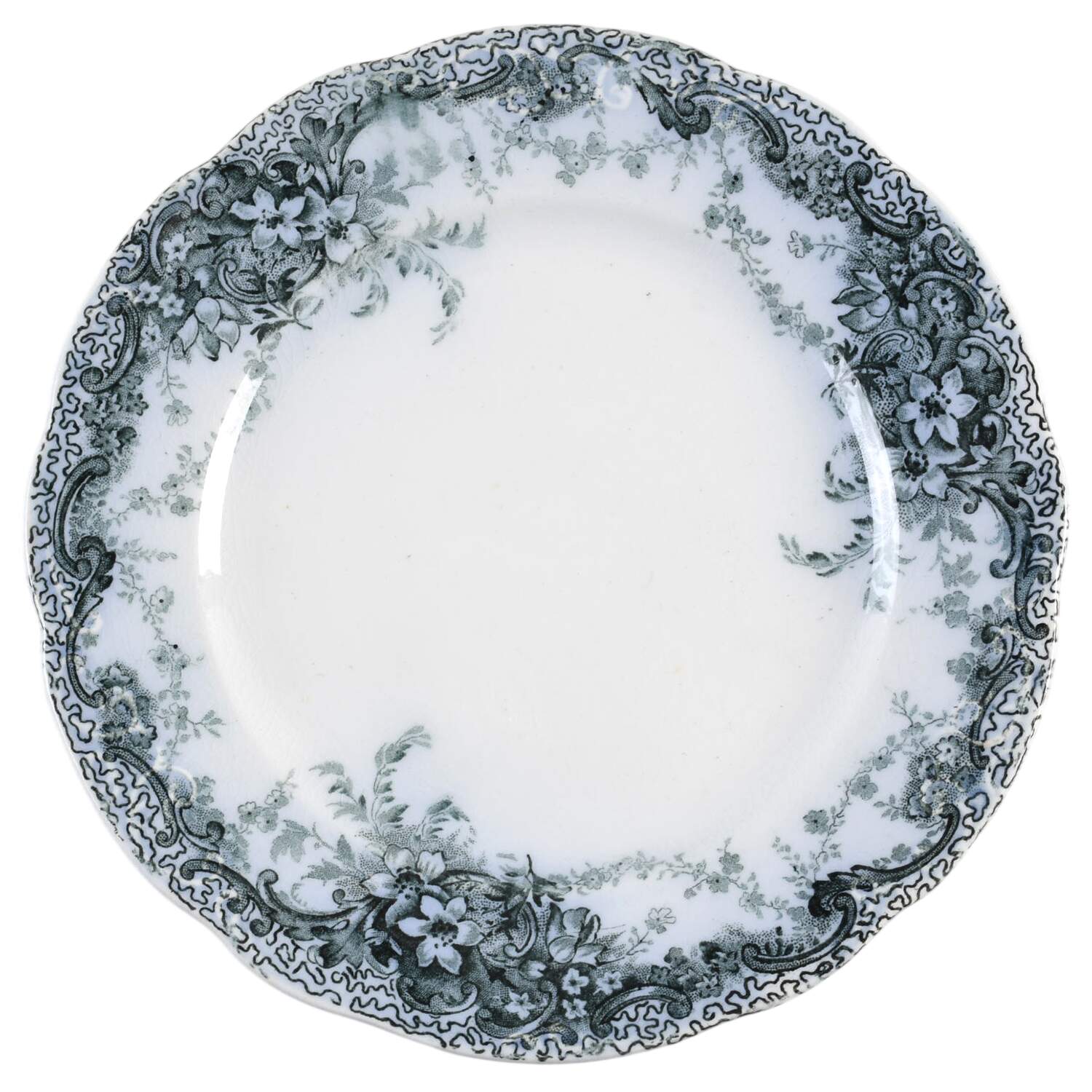Albemarle-Medway Blue (Transferware) Bread & Butter Plate by Alfred Meakin-1