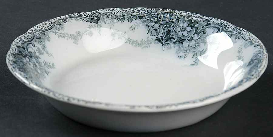 Albemarle-Medway Blue (Transferware) Fruit/Dessert (Sauce) Bowl by Alfred Meakin-1