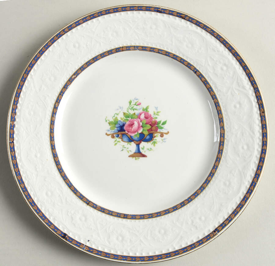Argyle Luncheon Plate by Alfred Meakin-1