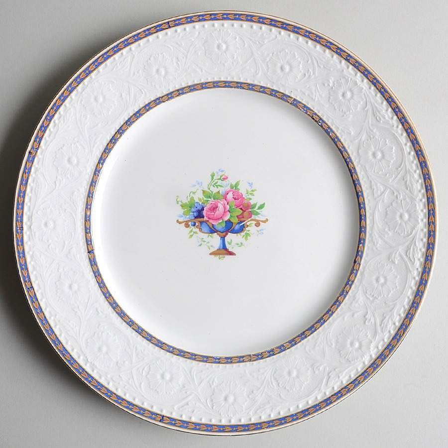 Argyle Dinner Plate by Alfred Meakin-1