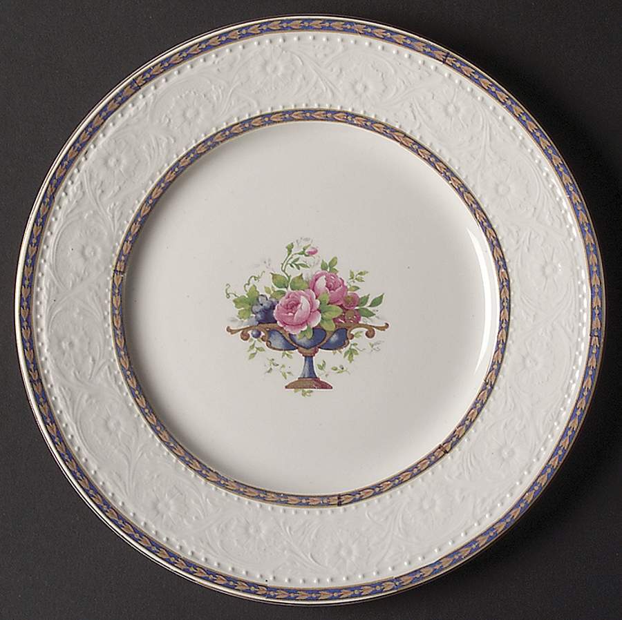Argyle Salad Plate by Alfred Meakin-1