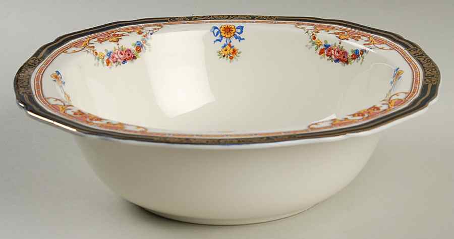 Athol 9" Round Vegetable Bowl by Alfred Meakin-1