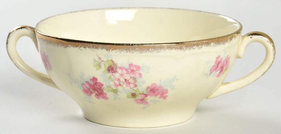 Avondale Flat Cream Soup Bowl by Alfred Meakin-1