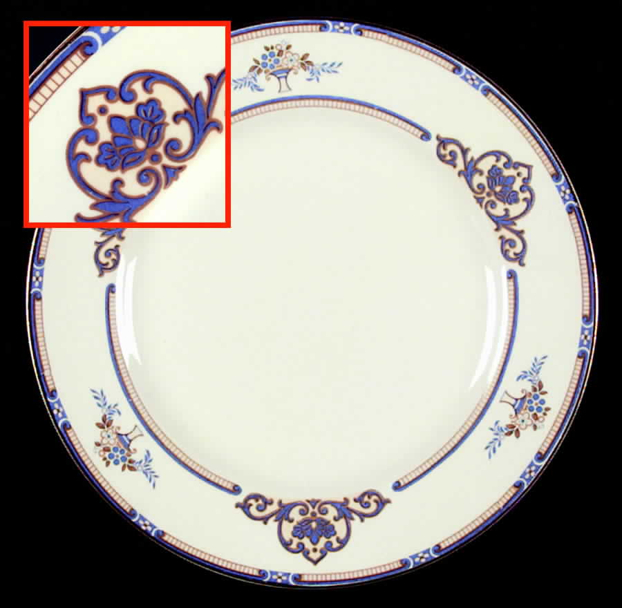 The Belmont Luncheon Plate by Alfred Meakin-1