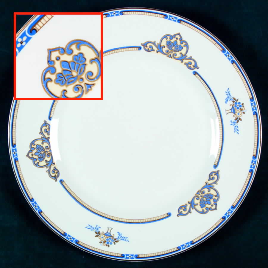 The Belmont Dinner Plate by Alfred Meakin-1
