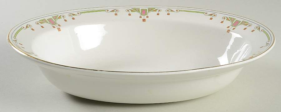 Berkeley 9" Oval Vegetable Bowl by Alfred Meakin-1
