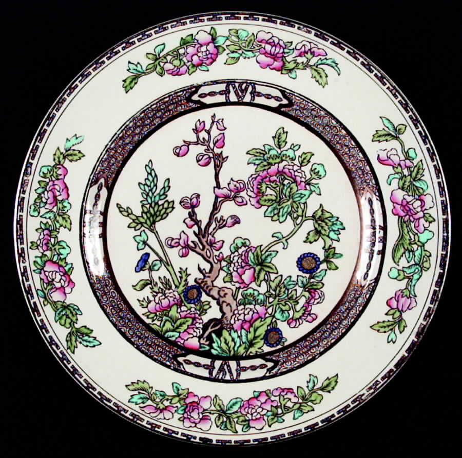 Bengal Tree Dinner Plate by Alfred Meakin-1