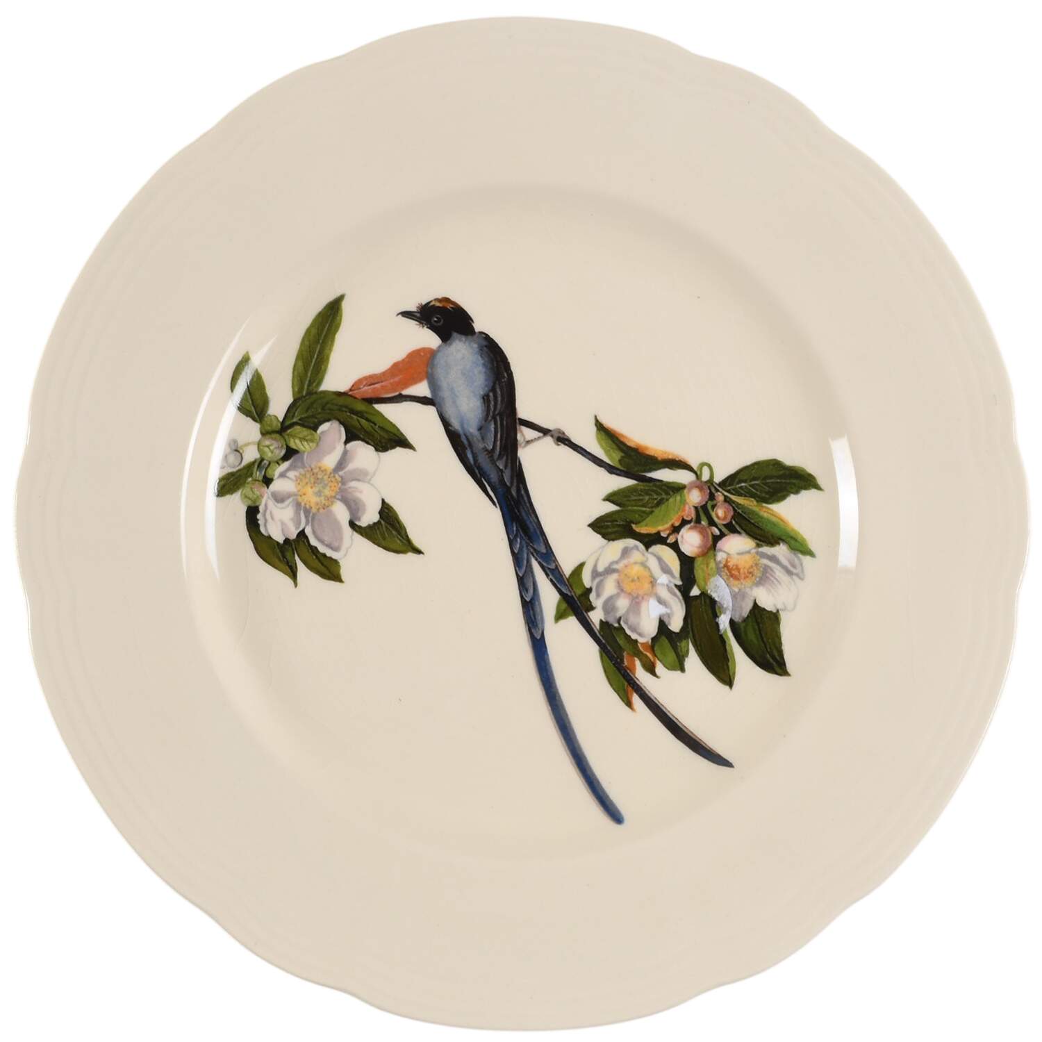 Birds of America (Embossed Ring Rim) Luncheon Plate by Alfred Meakin-1