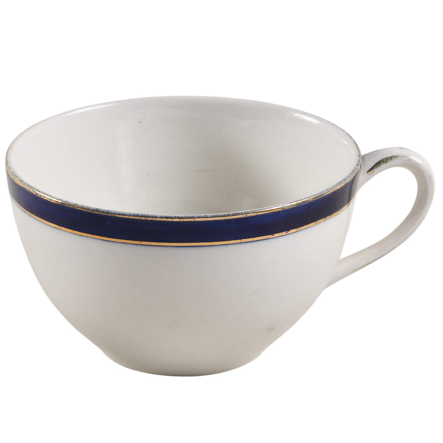 Bleu De Roi Flat Cup by Alfred Meakin-1