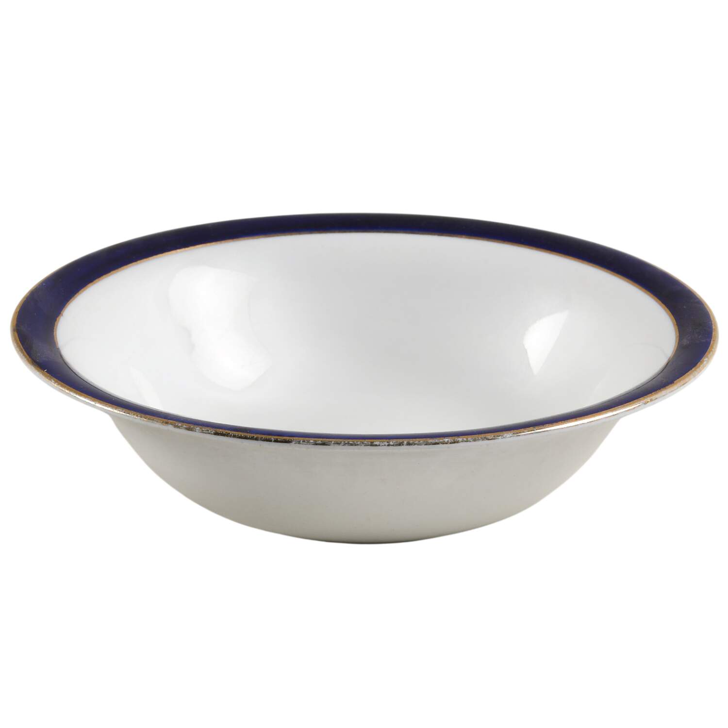Bleu De Roi Coupe Cereal Bowl by Alfred Meakin-1